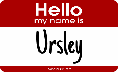 Hello my name is Ursley png download