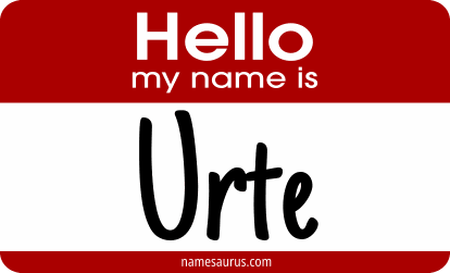 Hello my name is Urte png download