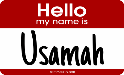 Hello my name is Usamah png download