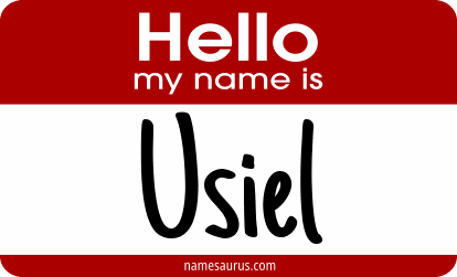 Hello my name is Usiel png download