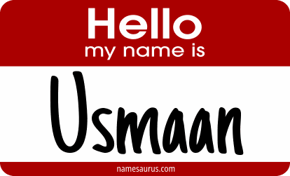 Hello my name is Usmaan png download