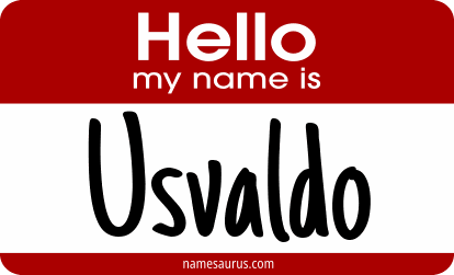 Hello my name is Usvaldo png download