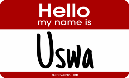 Hello my name is Uswa png download
