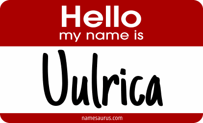 Hello my name is Uulrica png download