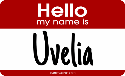 Hello my name is Uvelia png download