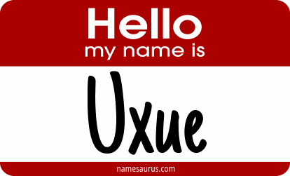 Hello my name is Uxue png download