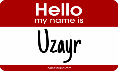 Hello my name is Uzayr png download