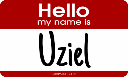 Hello my name is Uziel png download