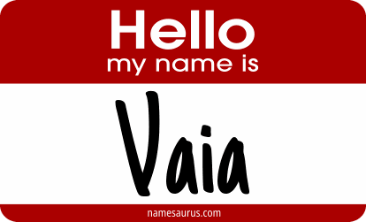 Hello my name is Vaia png download