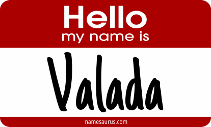 Hello my name is Valada png download