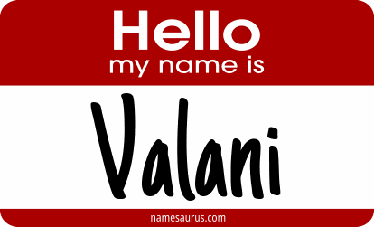 Hello my name is Valani png download