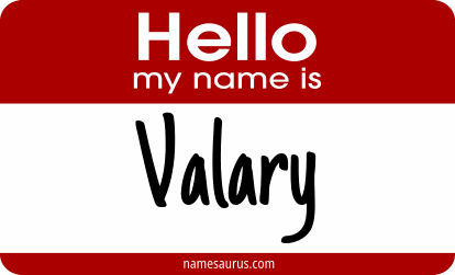 Hello my name is Valary png download