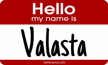 Hello my name is Valasta png download
