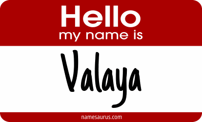 Hello my name is Valaya png download