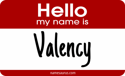 Hello my name is Valency png download