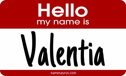 Hello my name is Valentia png download
