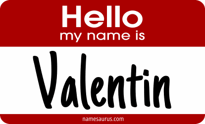 Hello my name is Valentin png download