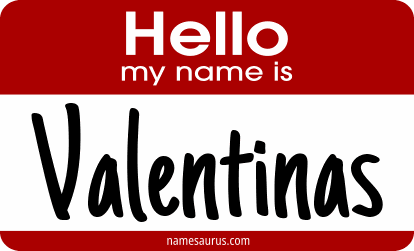 Hello my name is Valentinas png download