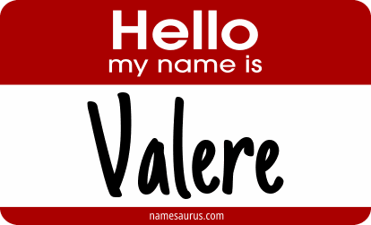 Hello my name is Valere png download