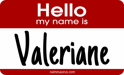 Hello my name is Valeriane png download