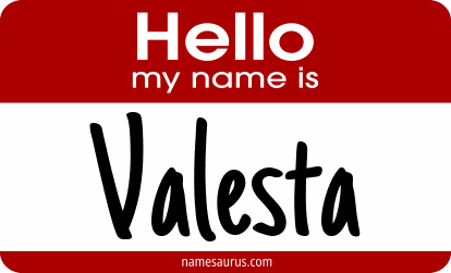 Hello my name is Valesta png download
