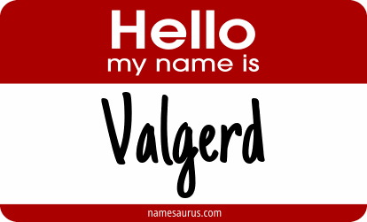 Hello my name is Valgerd png download