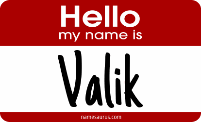 Hello my name is Valik png download