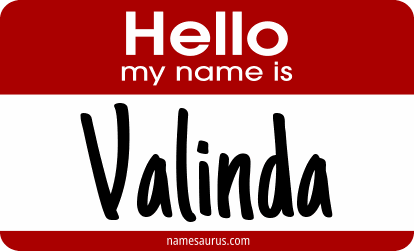 Hello my name is Valinda png download