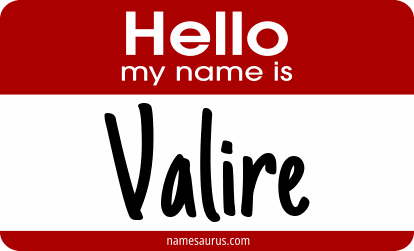 Hello my name is Valire png download
