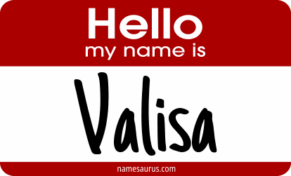 Hello my name is Valisa png download