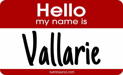 Hello my name is Vallarie png download