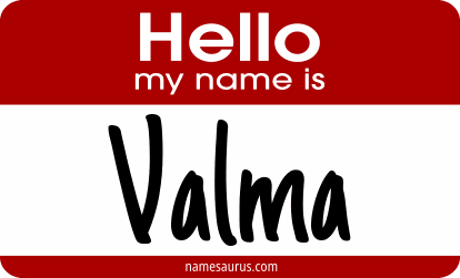 Hello my name is Valma png download