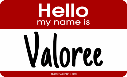 Hello my name is Valoree png download