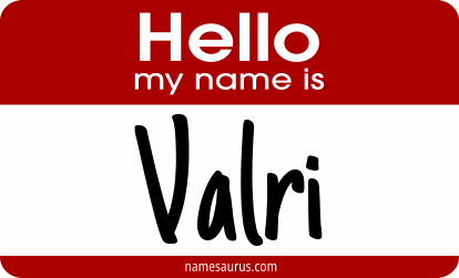 Hello my name is Valri png download