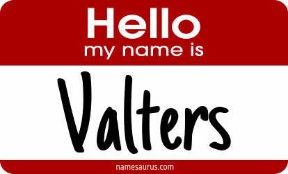 Hello my name is Valters png download