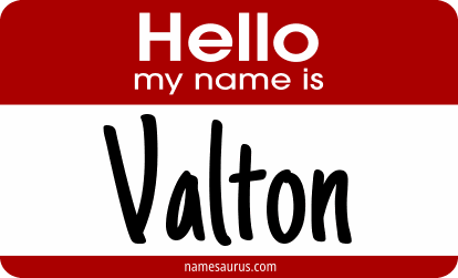 Hello my name is Valton png download