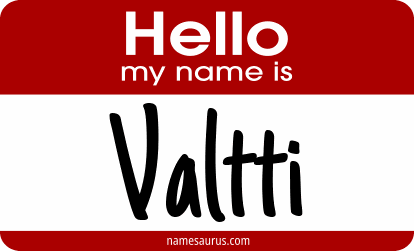 Hello my name is Valtti png download
