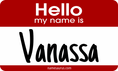 Hello my name is Vanassa png download