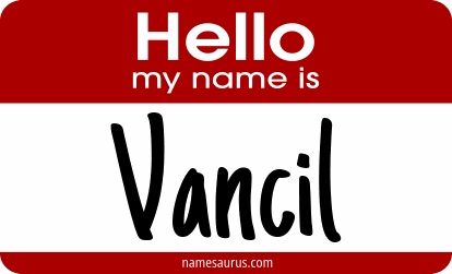 Hello my name is Vancil png download