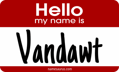 Hello my name is Vandawt png download