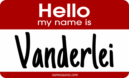 Hello my name is Vanderlei png download