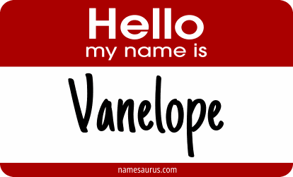 Hello my name is Vanelope png download