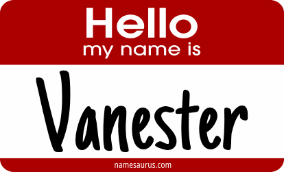 Hello my name is Vanester png download