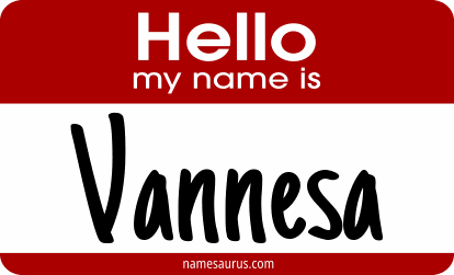 Hello my name is Vannesa png download