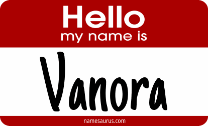 Hello my name is Vanora png download