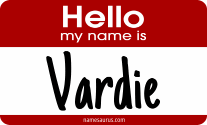 Hello my name is Vardie png download