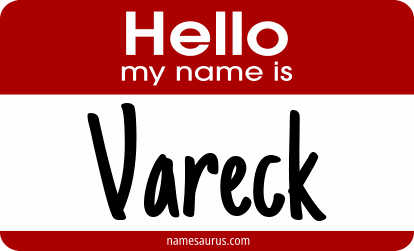 Hello my name is Vareck png download
