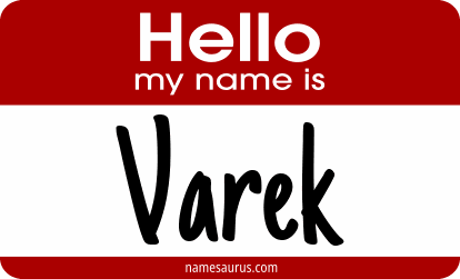 Hello my name is Varek png download