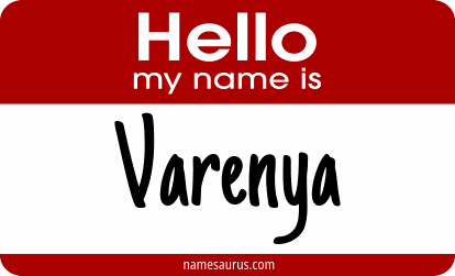 Hello my name is Varenya png download