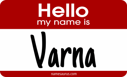 Hello my name is Varna png download